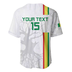 Custom Senegal Football Baseball Jersey We Are Champions