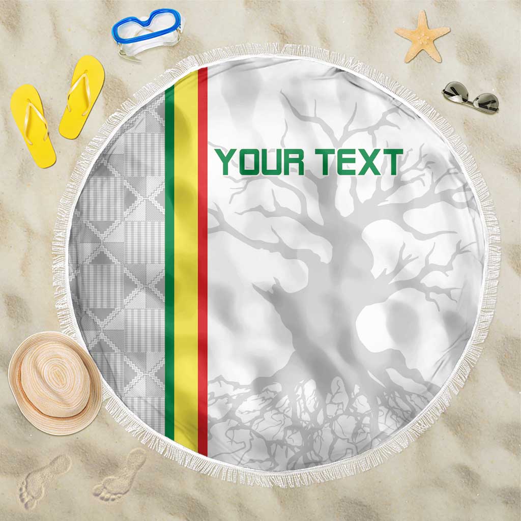 Custom Senegal Football Beach Blanket We Are Champions