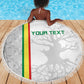 Custom Senegal Football Beach Blanket We Are Champions
