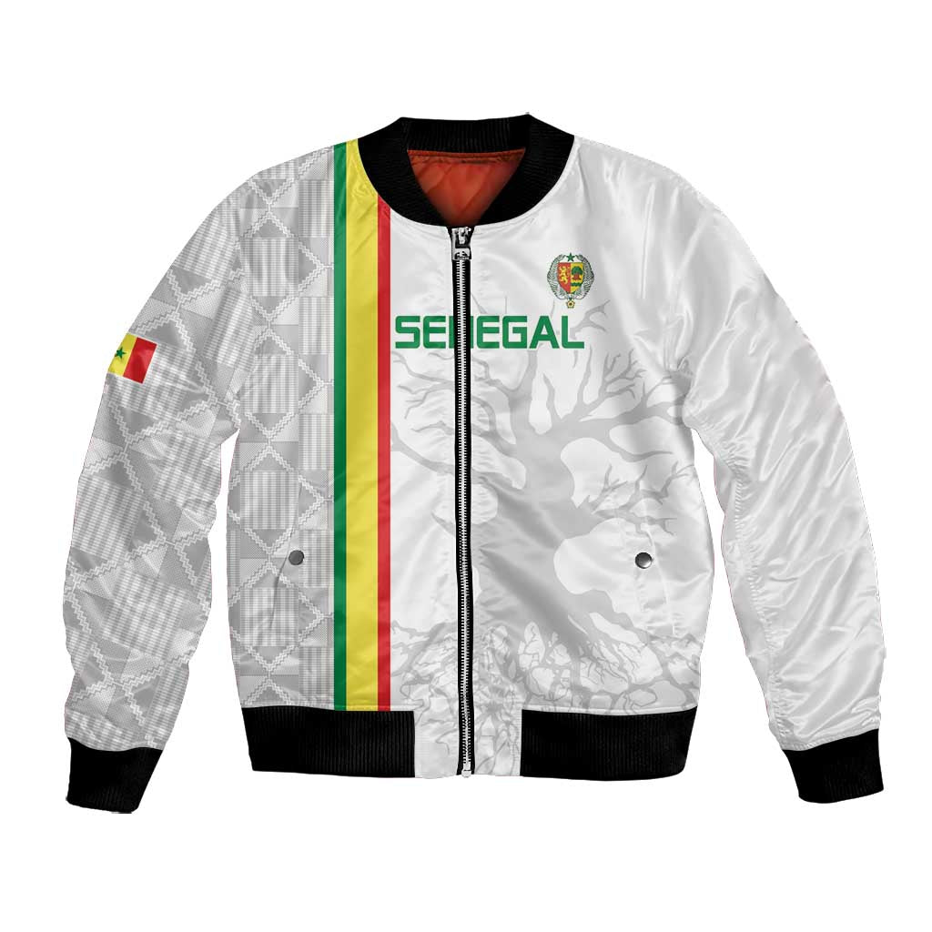 Custom Senegal Football Bomber Jacket We Are Champions