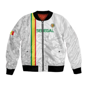 Custom Senegal Football Bomber Jacket We Are Champions