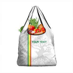Custom Senegal Football Grocery Bag We Are Champions