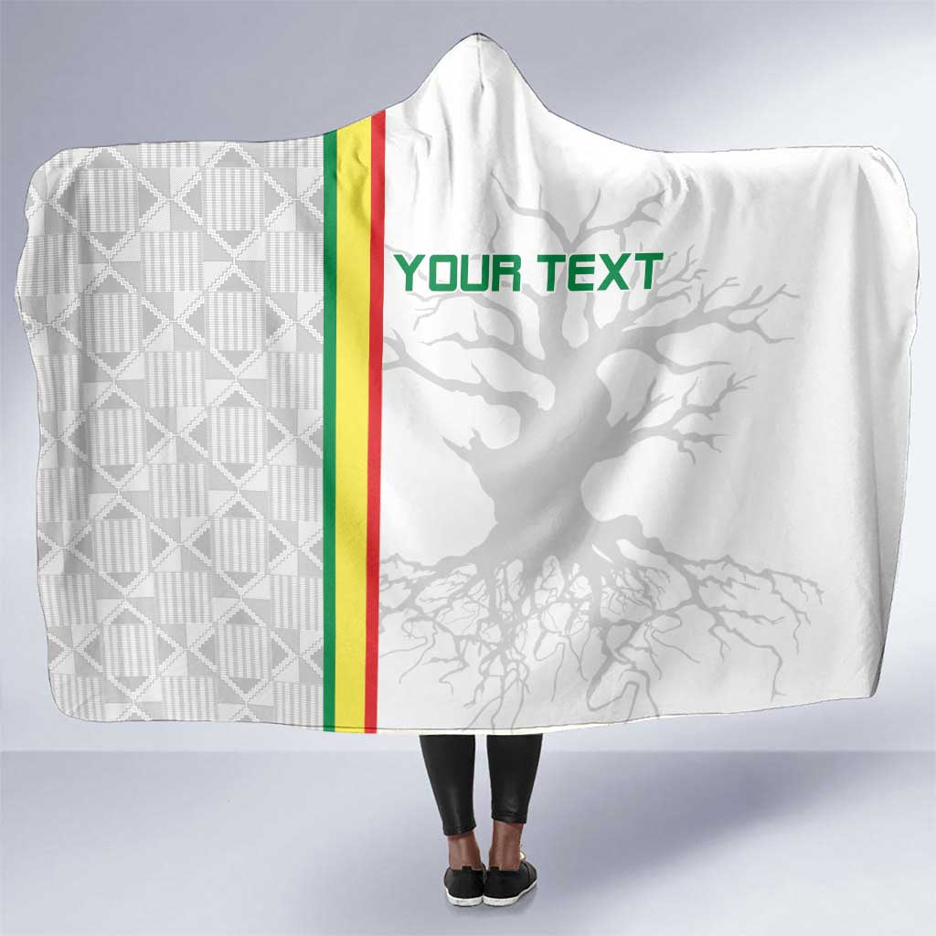 Custom Senegal Football Hooded Blanket We Are Champions