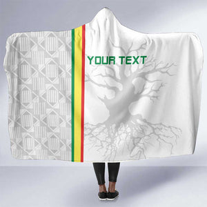 Custom Senegal Football Hooded Blanket We Are Champions