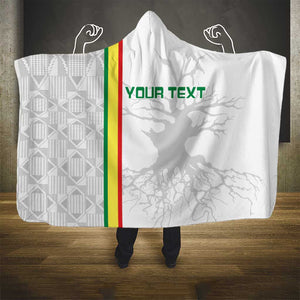 Custom Senegal Football Hooded Blanket We Are Champions