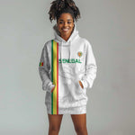 Custom Senegal Football Hoodie Dress We Are Champions