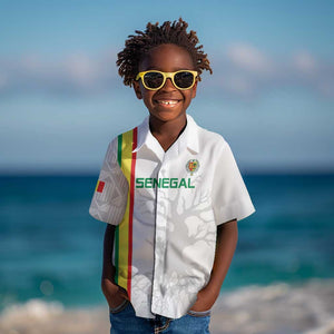 Custom Senegal Football Kid Hawaiian Shirt We Are Champions