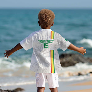 Custom Senegal Football Kid Hawaiian Shirt We Are Champions