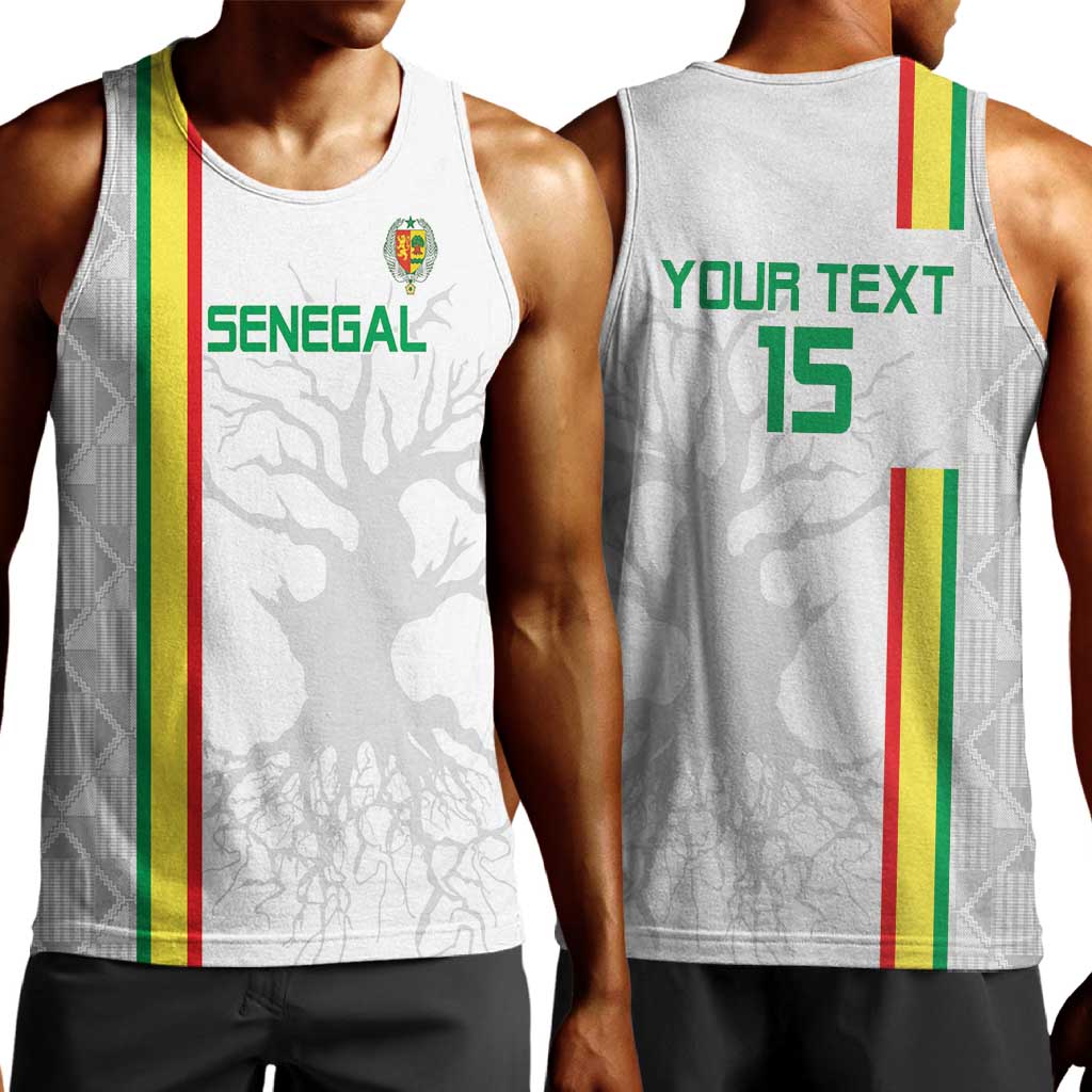 Custom Senegal Football Men Tank Top We Are Champions