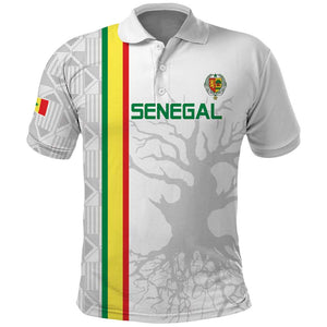 Custom Senegal Football Polo Shirt We Are Champions
