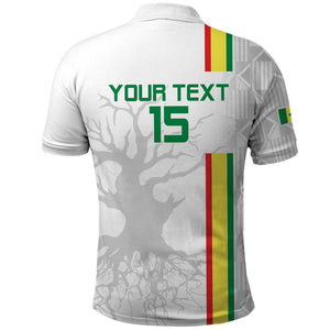 Custom Senegal Football Polo Shirt We Are Champions