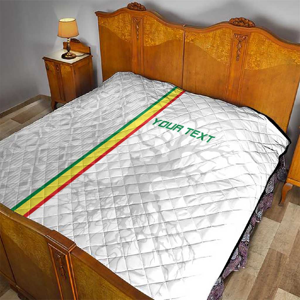 Custom Senegal Football Quilt We Are Champions