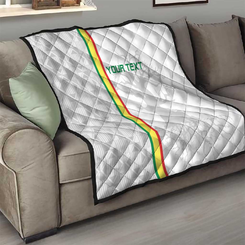 Custom Senegal Football Quilt We Are Champions