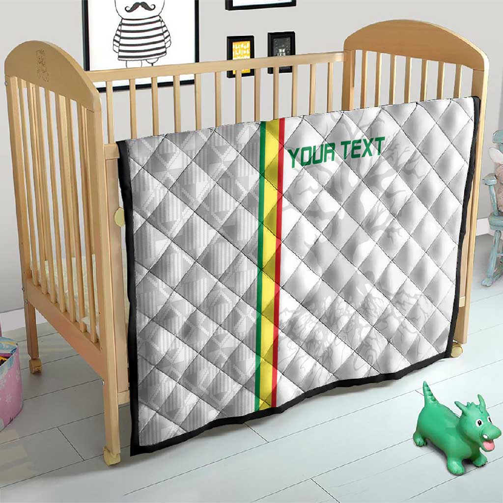 Custom Senegal Football Quilt We Are Champions