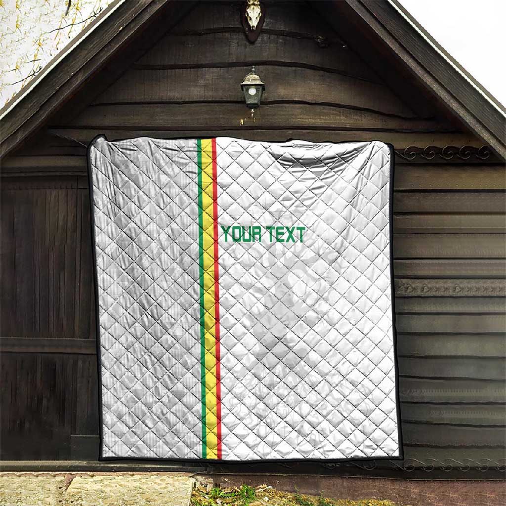 Custom Senegal Football Quilt We Are Champions