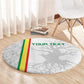 Custom Senegal Football Round Carpet We Are Champions