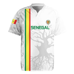 Custom Senegal Football Rugby Jersey We Are Champions