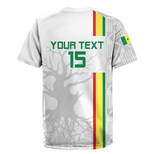 Custom Senegal Football Rugby Jersey We Are Champions