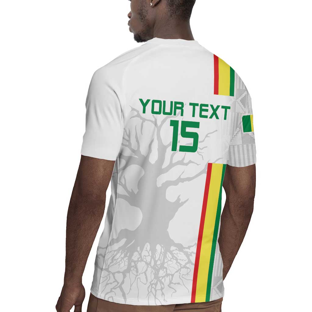 Custom Senegal Football Rugby Jersey We Are Champions