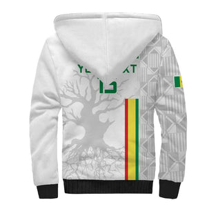 Custom Senegal Football Sherpa Hoodie We Are Champions