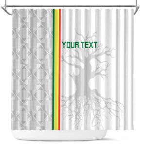 Custom Senegal Football Shower Curtain We Are Champions