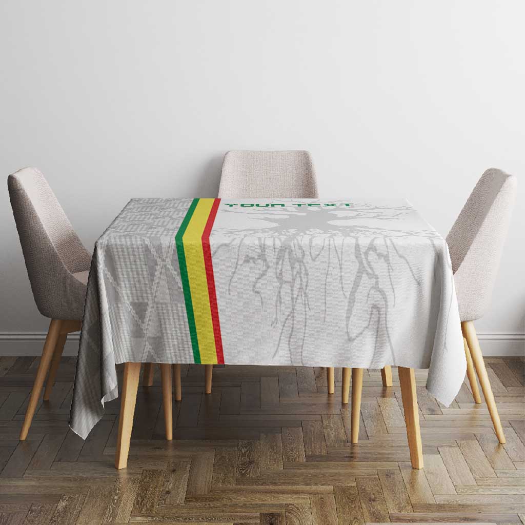 Custom Senegal Football Tablecloth We Are Champions
