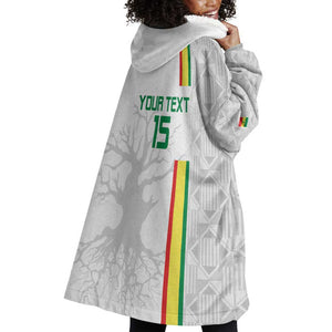 Custom Senegal Football Wearable Blanket Hoodie We Are Champions