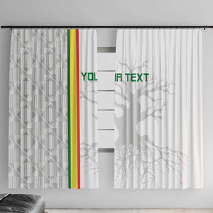 Custom Senegal Football Window Curtain We Are Champions