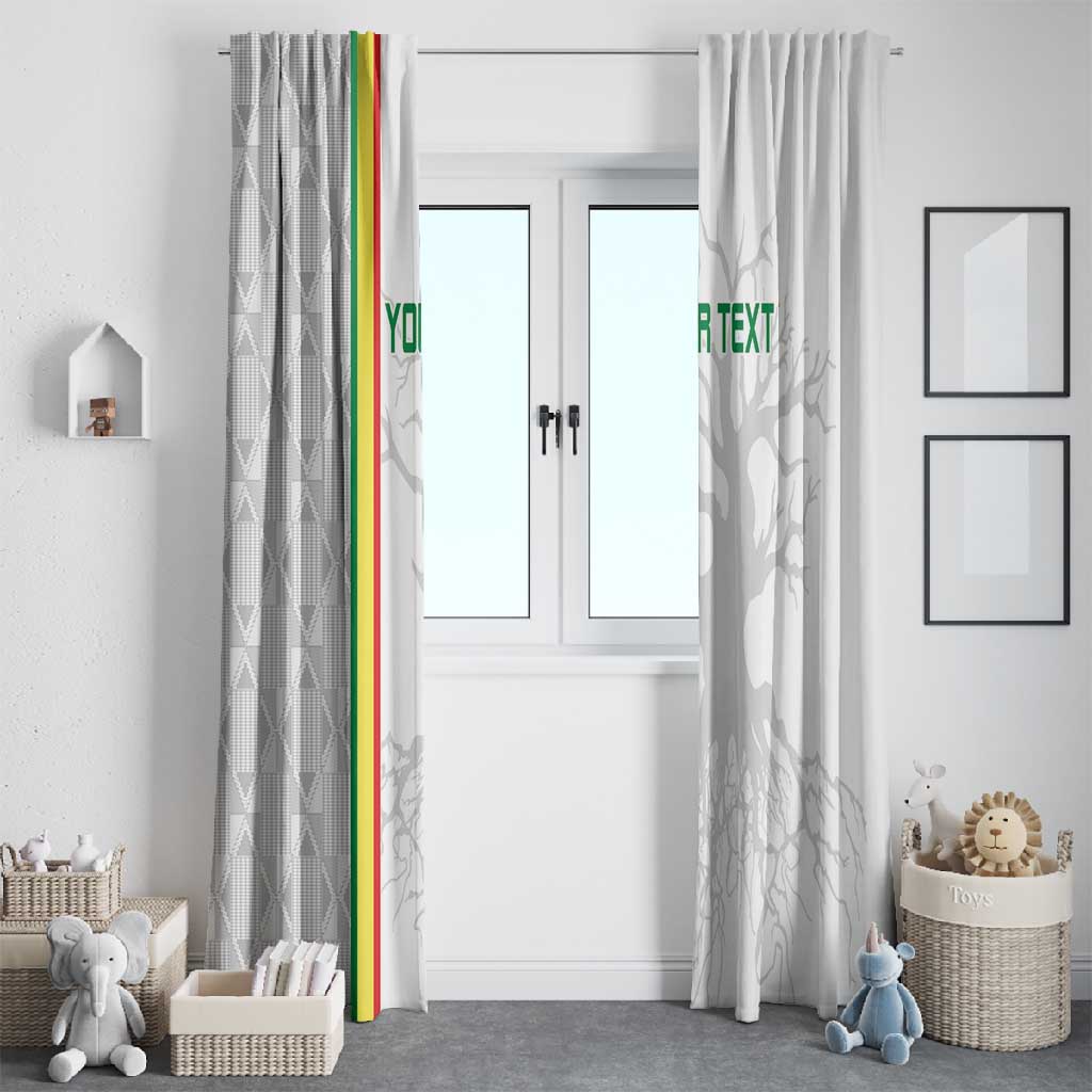 Custom Senegal Football Window Curtain We Are Champions
