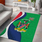 Personalised Namibia Area Rug 35th Anniversary Independence Day