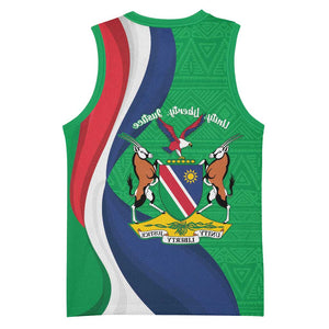 Personalised Namibia Basketball Jersey 35th Anniversary Independence Day - African Pride