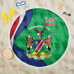 Personalised Namibia Beach Blanket 35th Anniversary Independence Day