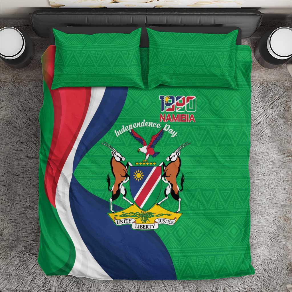 Personalised Namibia Bedding Set 35th Anniversary Independence Day
