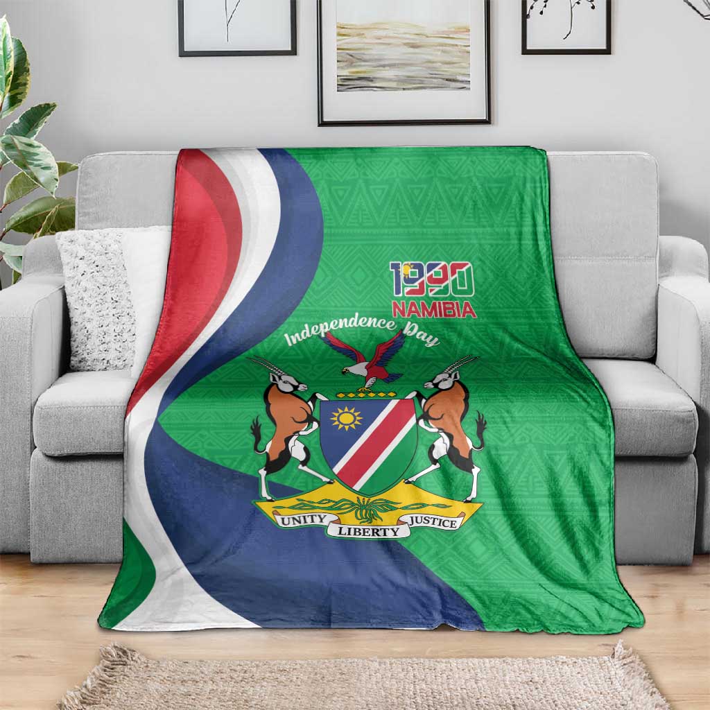 Personalised Namibia Blanket 35th Anniversary Independence Day