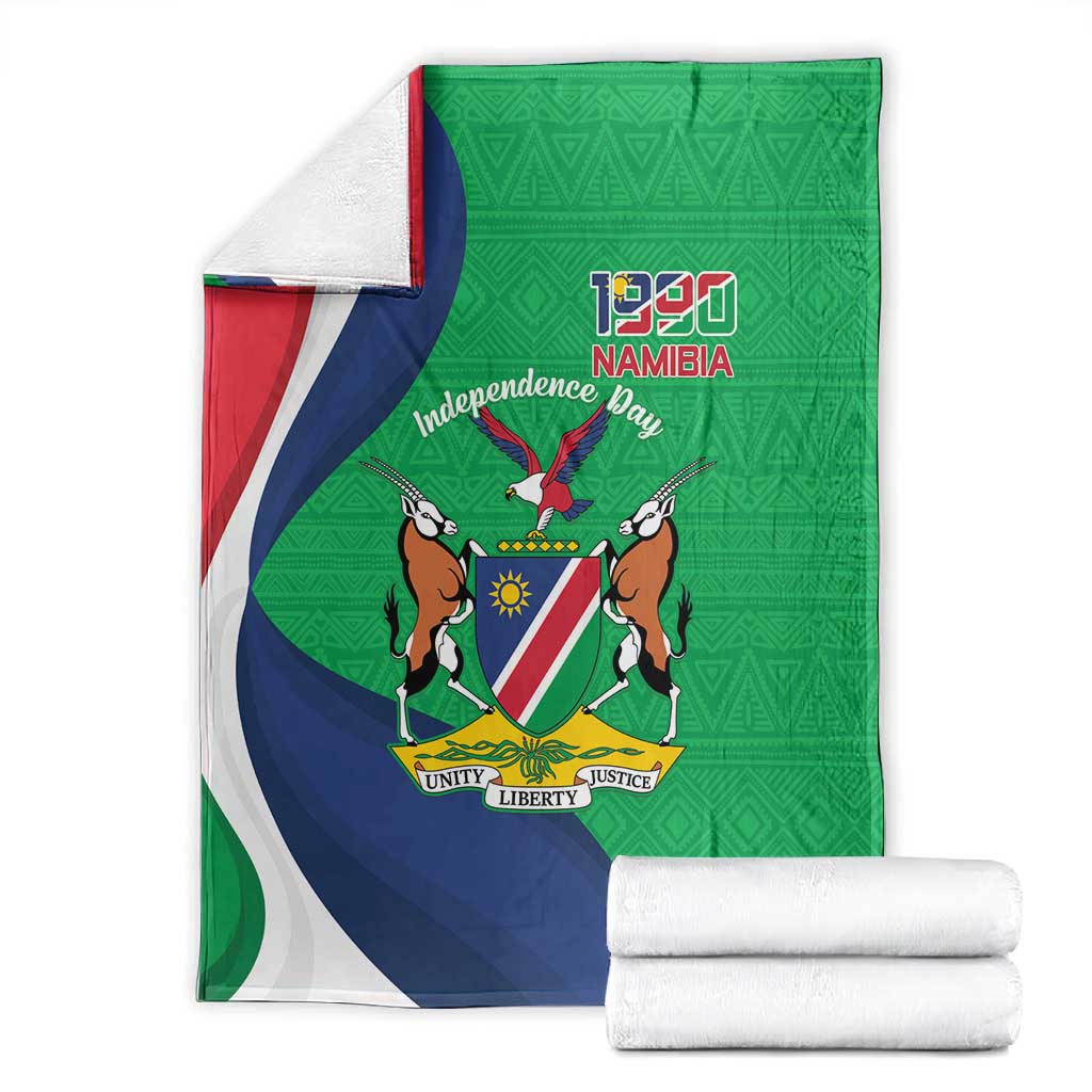 Personalised Namibia Blanket 35th Anniversary Independence Day