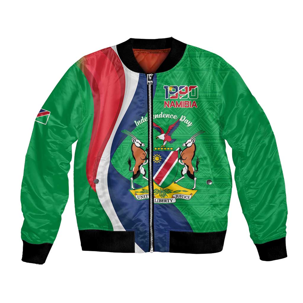 Personalised Namibia Bomber Jacket 35th Anniversary Independence Day