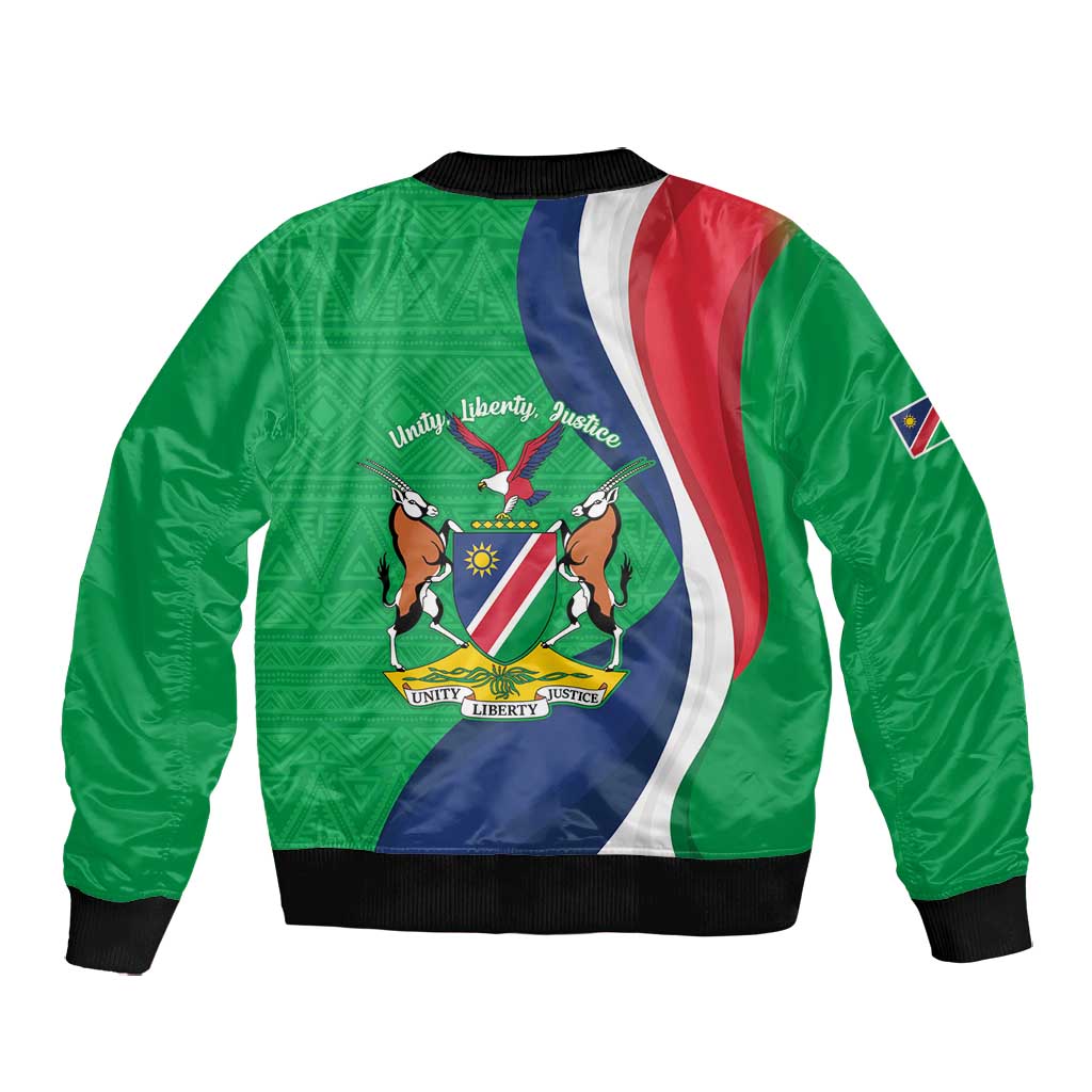 Personalised Namibia Bomber Jacket 35th Anniversary Independence Day