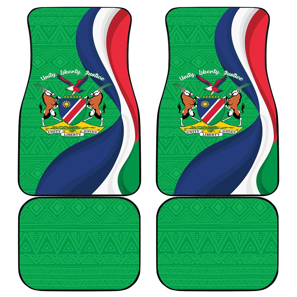 Personalised Namibia Car Mats 35th Anniversary Independence Day