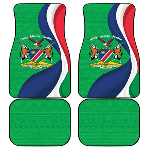 Personalised Namibia Car Mats 35th Anniversary Independence Day