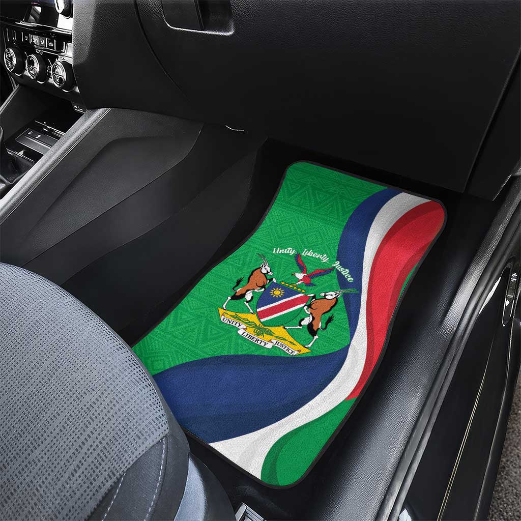 Personalised Namibia Car Mats 35th Anniversary Independence Day