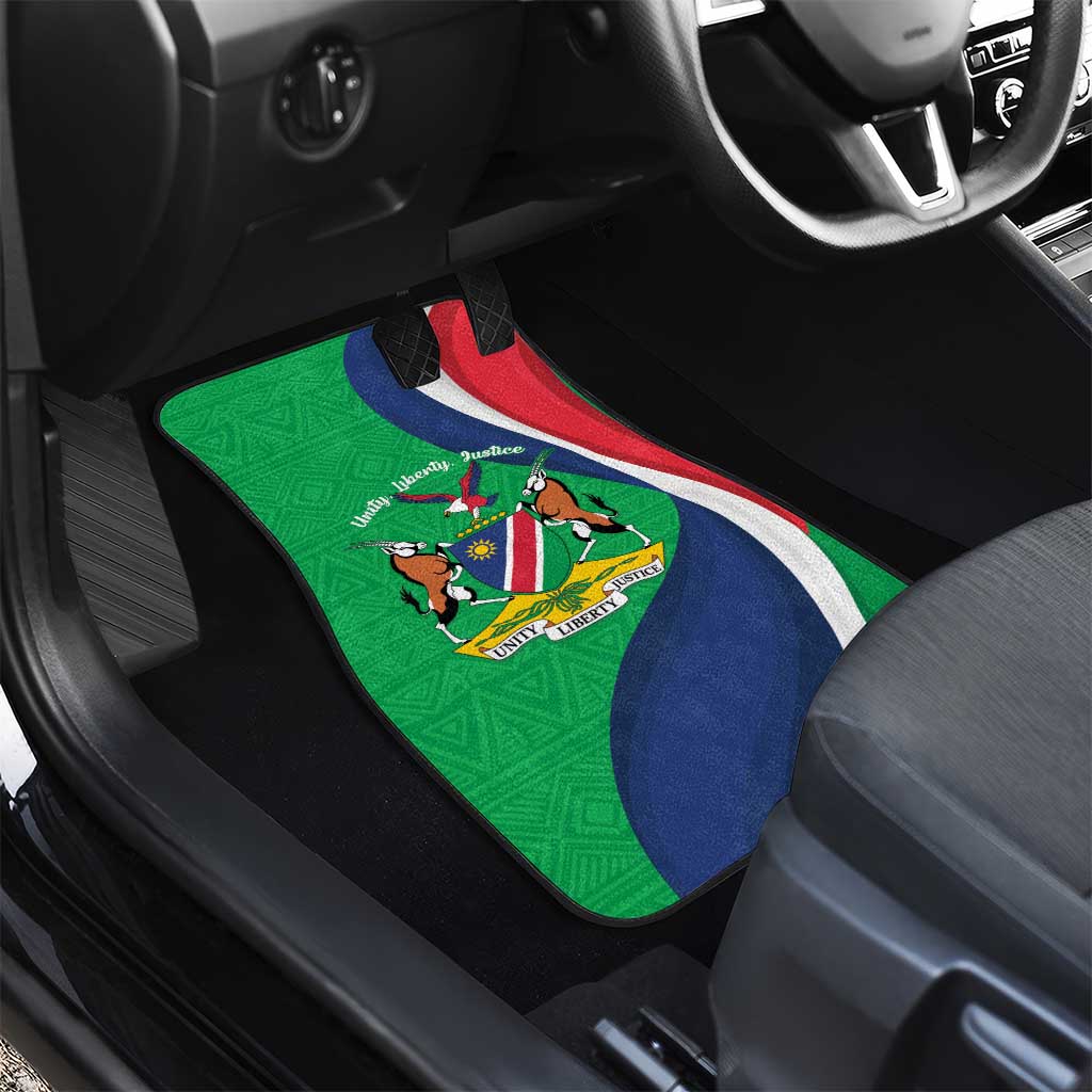 Personalised Namibia Car Mats 35th Anniversary Independence Day
