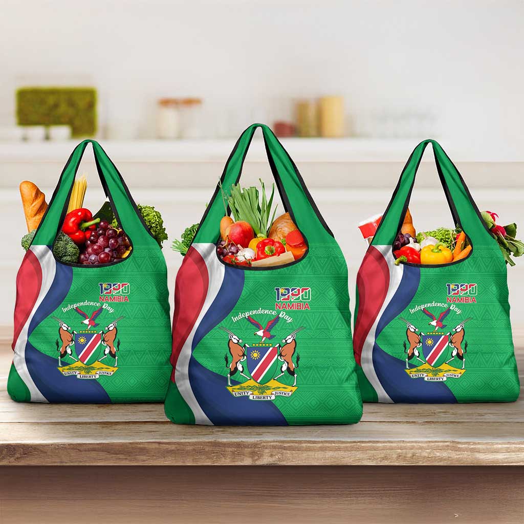 Personalised Namibia Grocery Bag 35th Anniversary Independence Day
