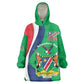 Personalised Namibia Kid Wearable Blanket Hoodie 35th Anniversary Independence Day