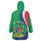 Personalised Namibia Kid Wearable Blanket Hoodie 35th Anniversary Independence Day