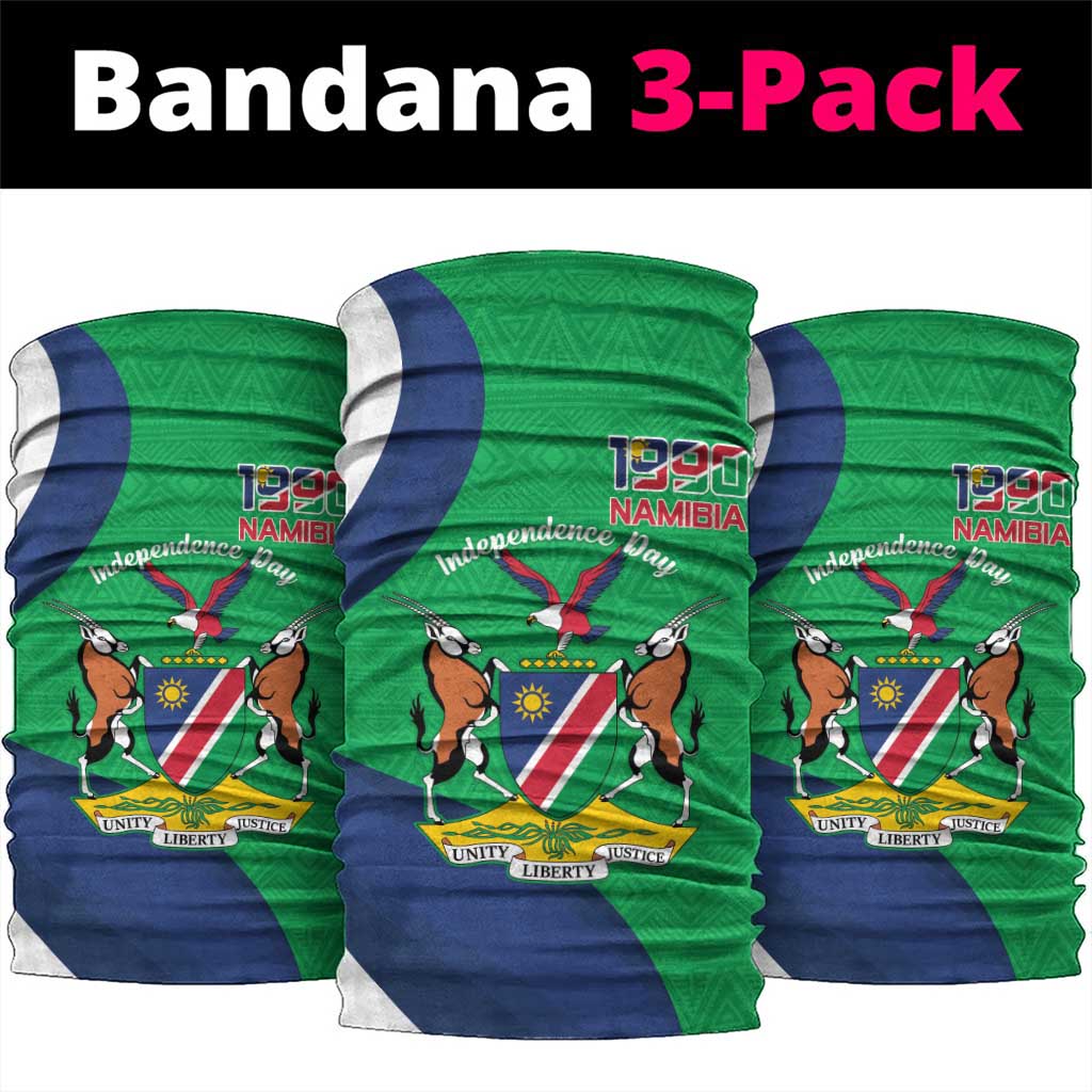 Personalised Namibia Neck Gaiter 35th Anniversary Independence Day LT15