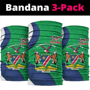 Personalised Namibia Neck Gaiter 35th Anniversary Independence Day LT15