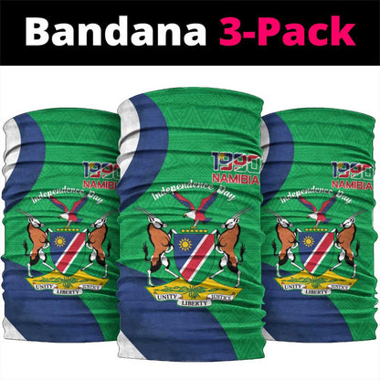 Personalised Namibia Neck Gaiter 35th Anniversary Independence Day LT15