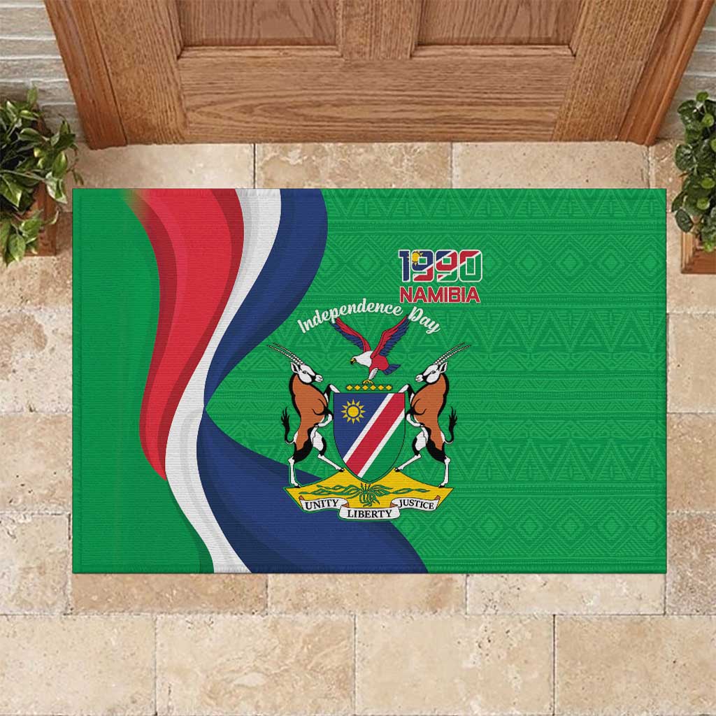 Personalised Namibia Rubber Doormat 35th Anniversary Independence Day