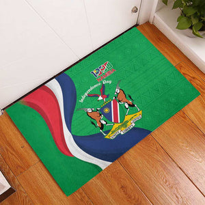 Personalised Namibia Rubber Doormat 35th Anniversary Independence Day