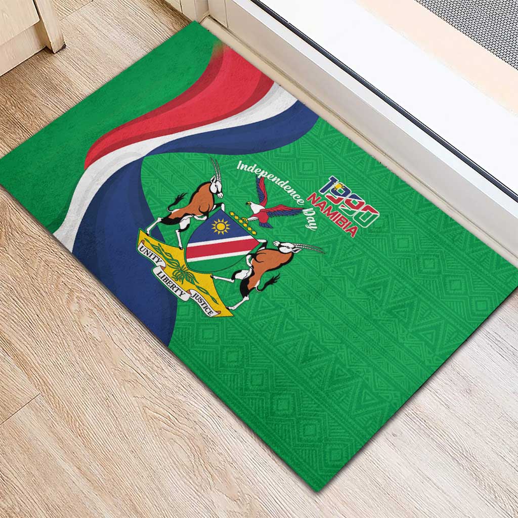 Personalised Namibia Rubber Doormat 35th Anniversary Independence Day